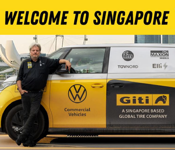 Giti Tire Celebrates the Arrival of the ID. Buzz World Tour to its Global Headquarters in Singapore