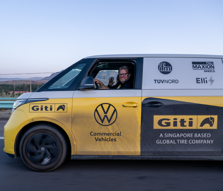 Giti Tire Powers Volkswagen ID. Buzz in Historic Guinness World Record EV Tour