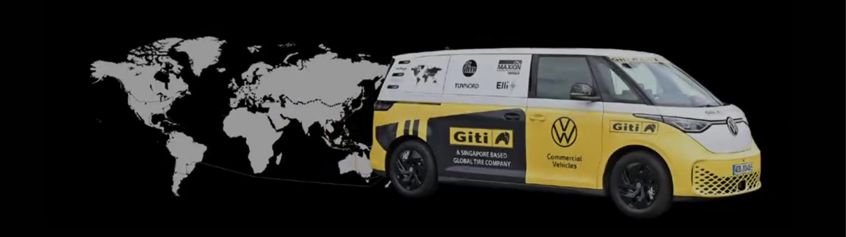 Giti Tire Powers Volkswagen ID. Buzz in Historic Guinness World Record EV Tour