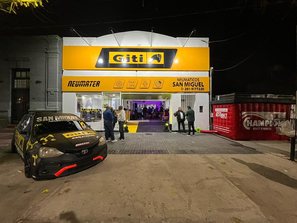 Giti inaugura nuevas tiendas en Argentina y Chile