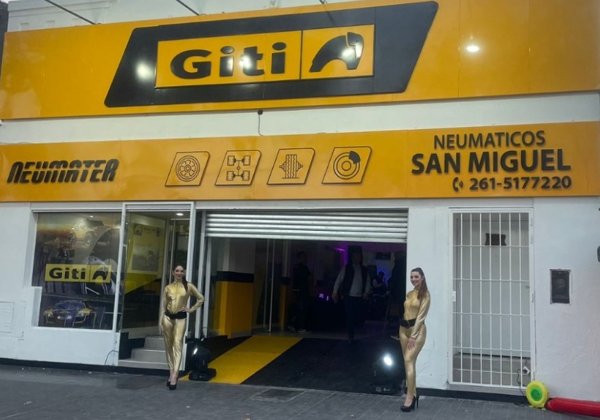 Giti inaugura nuevas tiendas en Argentina y Chile