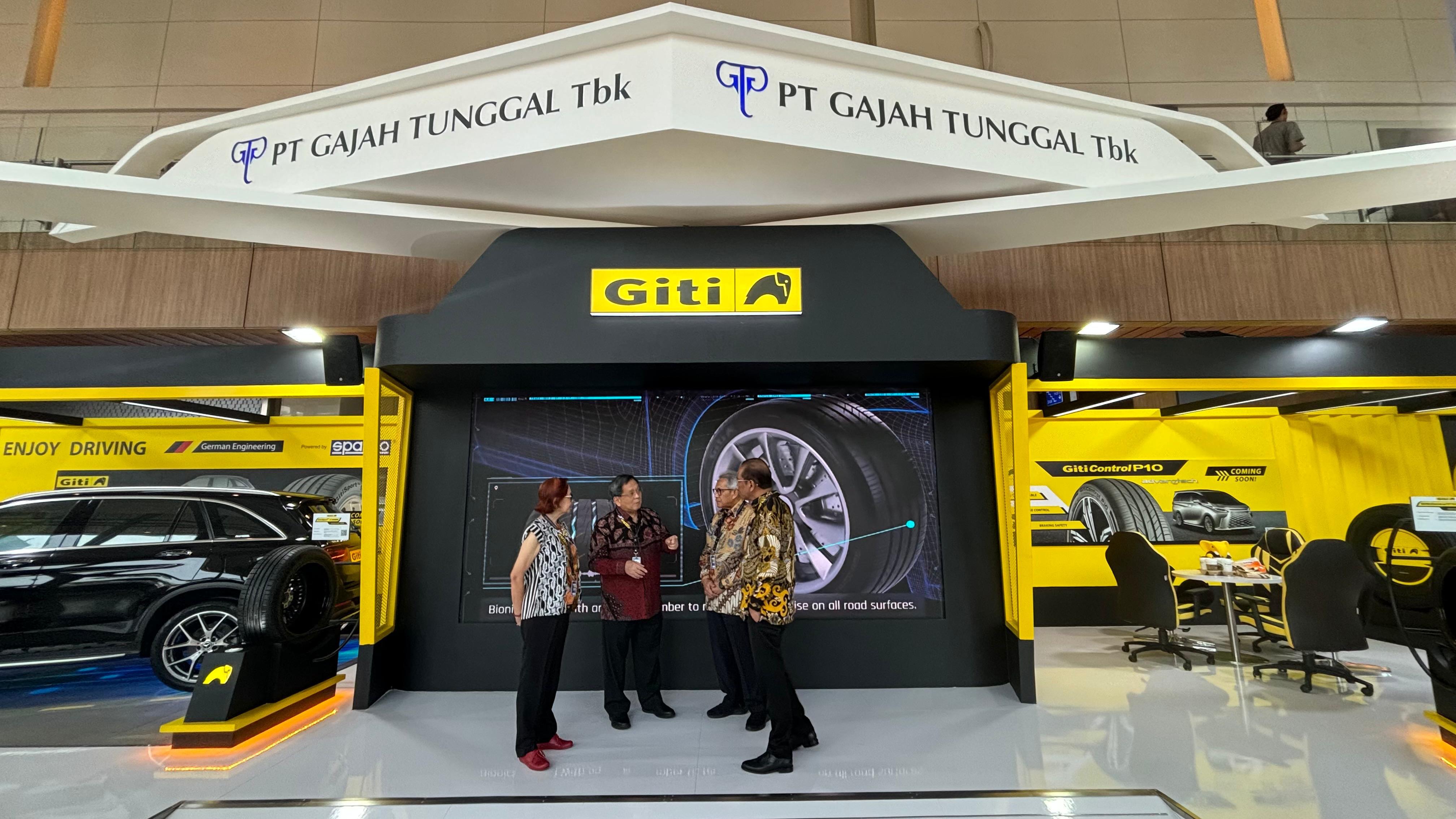 PT Gajah Tunggal Tbk Presenta Línea Completa de Productos en GIIAS 2024